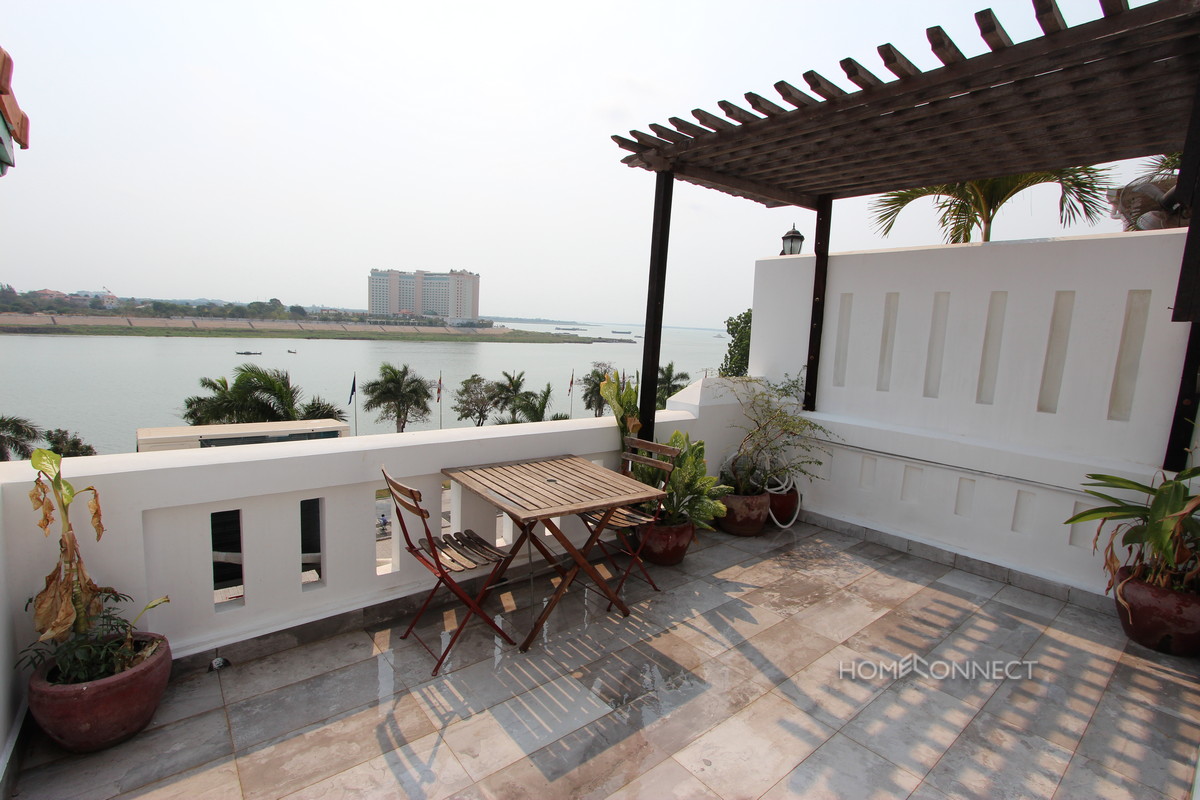 French Colonial 2 Bedroom Apartment on Riverside | Phnom Penh