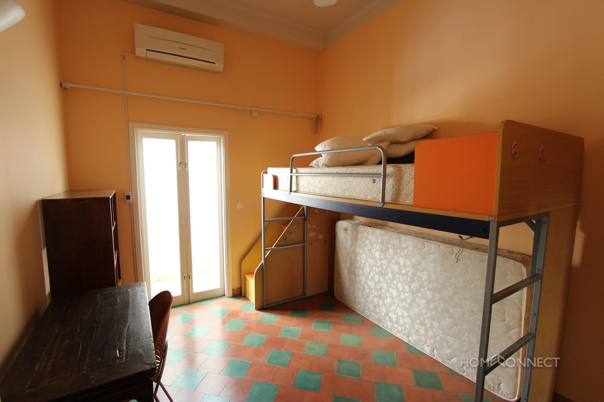 Large terrace 2 bedroom apartment for sale in Daun Penh