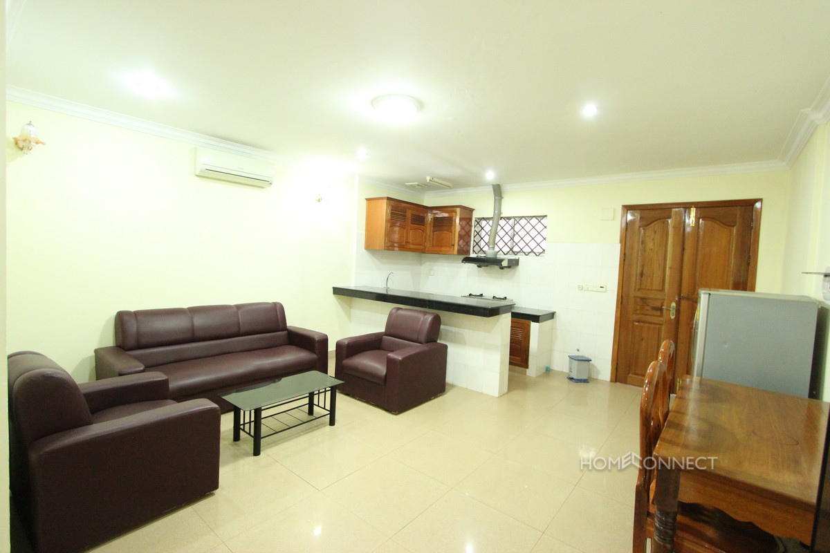Affordable 1 Bedroom Apartment in the Heart of Phnom Penh