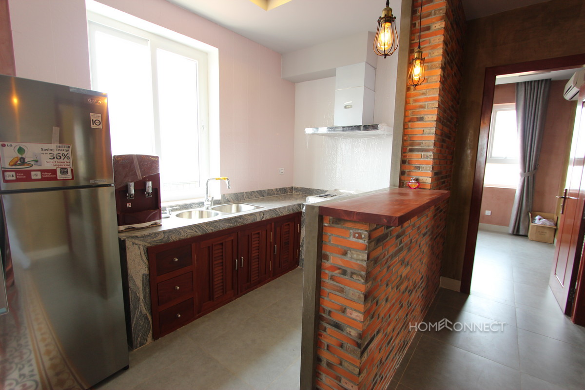 Newly Constructed 2 Bedroom Apartment in Tonle Bassac | Phnom Penh