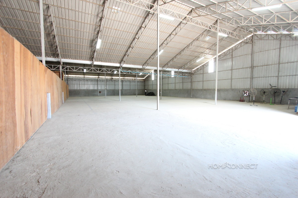 Large Warehouse In The South Of The City For Rent | Phnom Penh