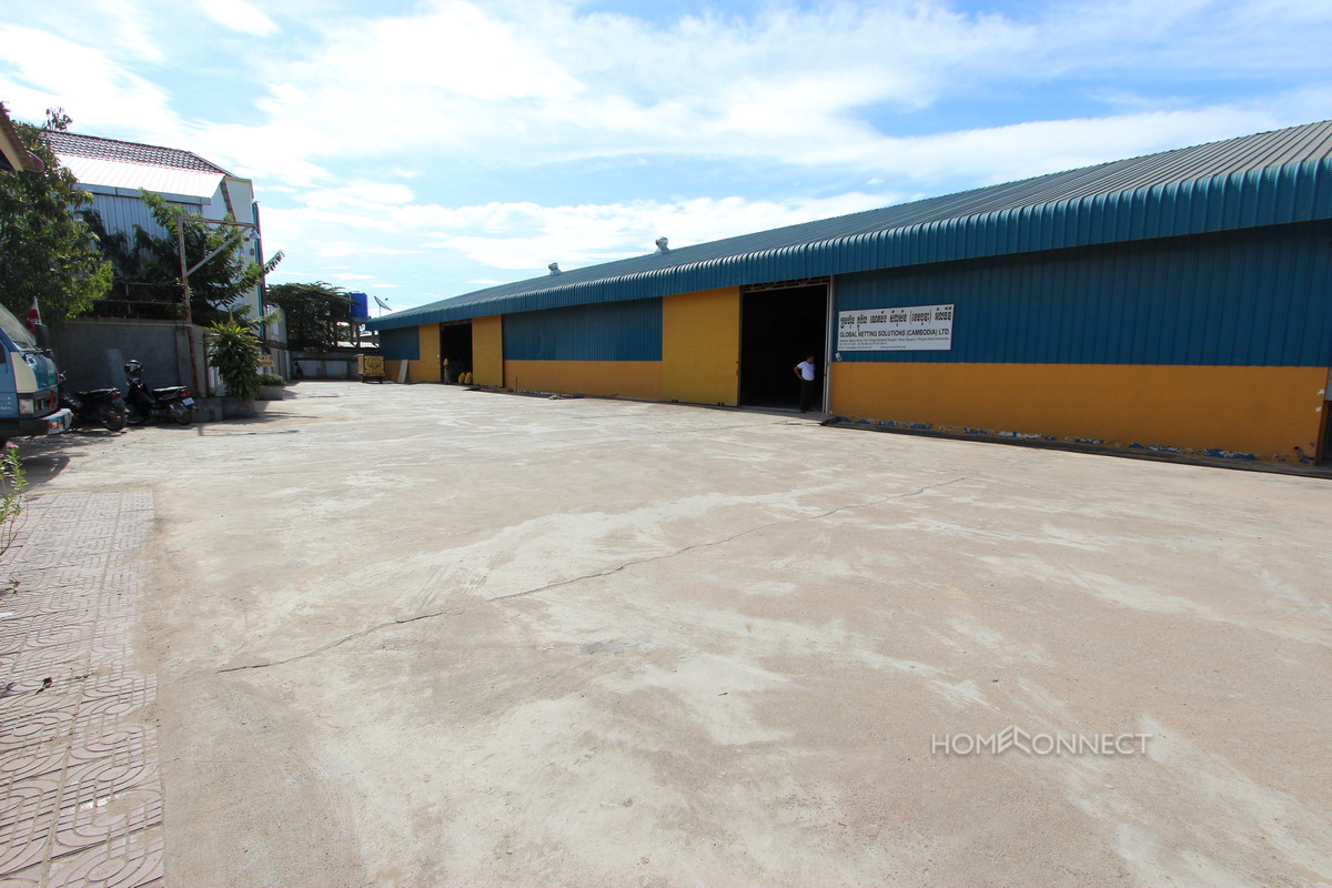Large Warehouse In The South Of The City For Rent | Phnom Penh