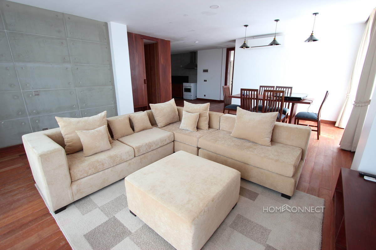 Modern Western 1 Bedroom Penthouse In BKK1 | Phnom Penh Real Estate