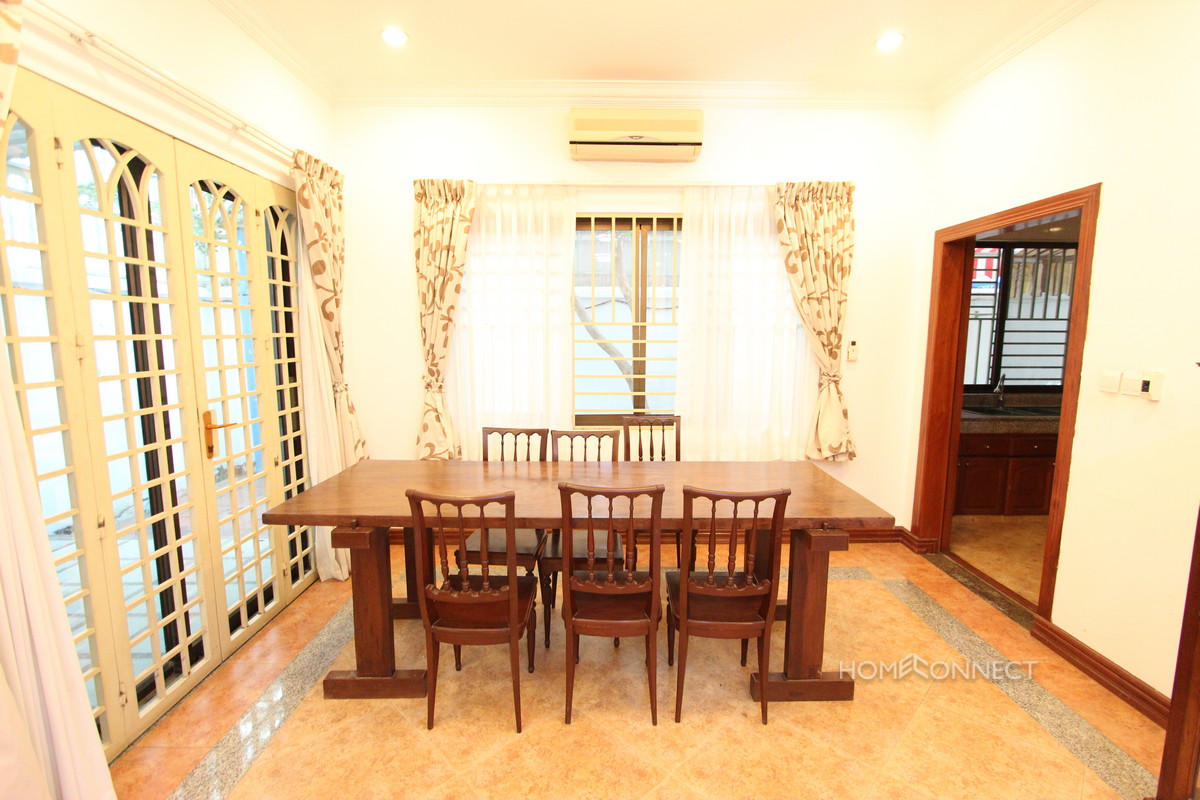 Family Sized 3 Bedroom Villa In Tonle Bassac | Phnom Penh Real Estate