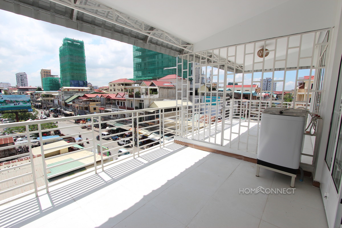 Large Terraced Russian Market Apartment | Phnom Penh Real Estate