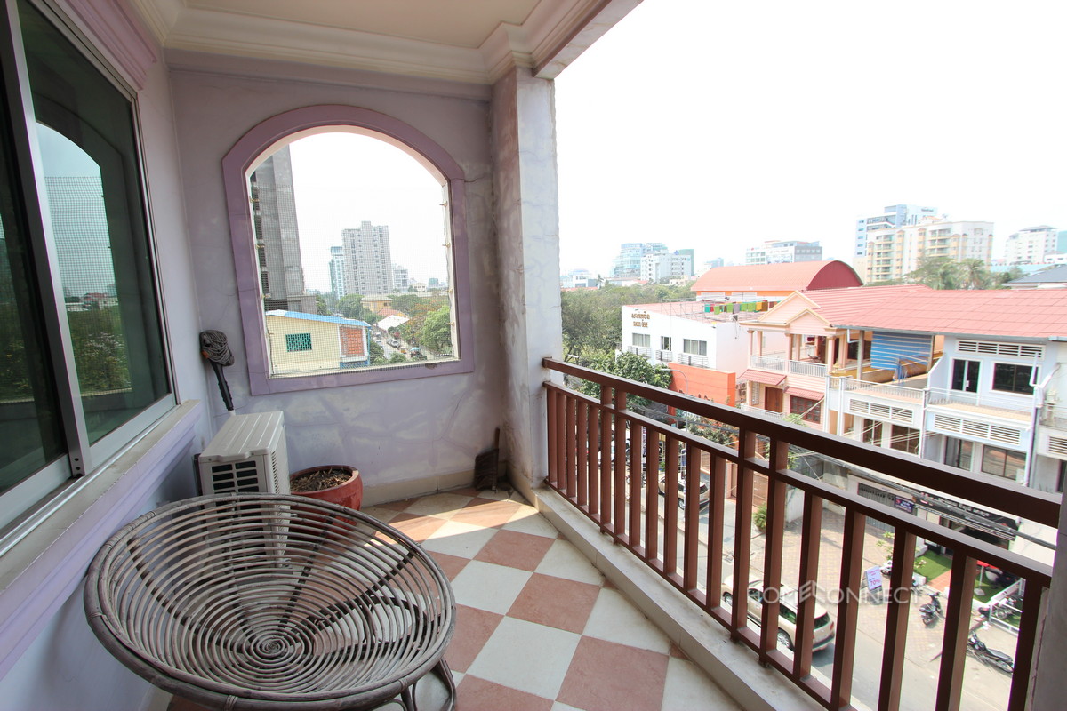 Central 2 Bedroom Apartment in BKK1 | Phnom Penh Real Estate