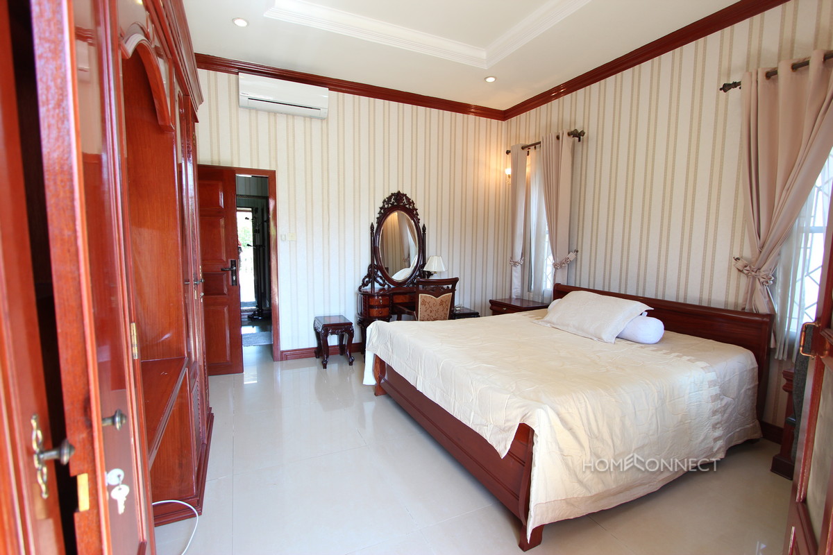 Private Pool 4 Bedroom Villa For Rent In Tonle Bassac | Phnom Penh Real Estate
