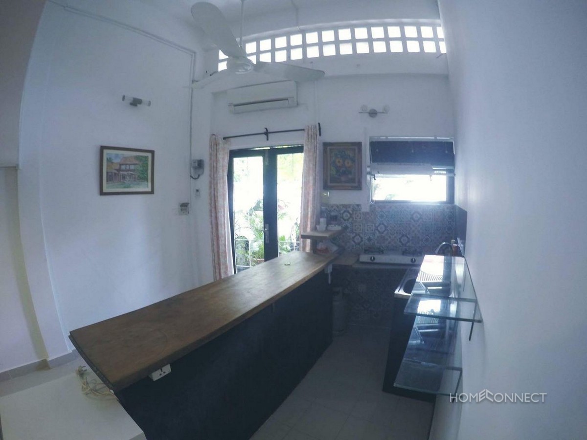Renovated 1 Bedroom Apartment For Rent Beside The Royal Palace | Phnom Penh Real Estate