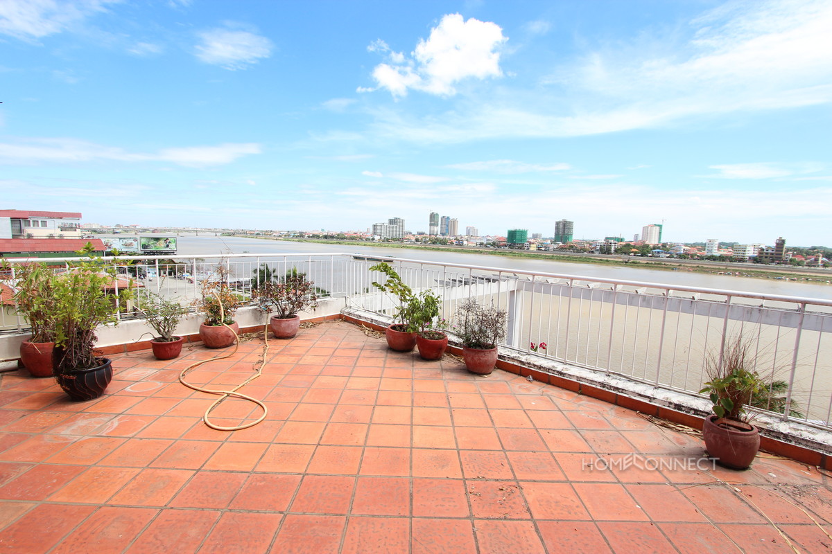 Large 3 Bedroom Riverside Apartment With River Views | Phnom Penh Real Estate