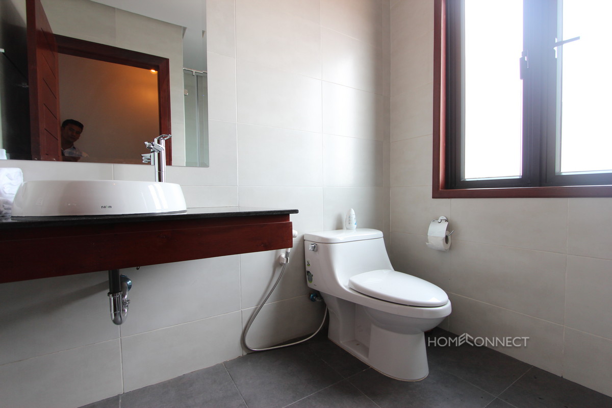 New Serviced 1 Bedroom 1 Bathroom Apartment in BKK1 | Phnom Penh Real Estate
