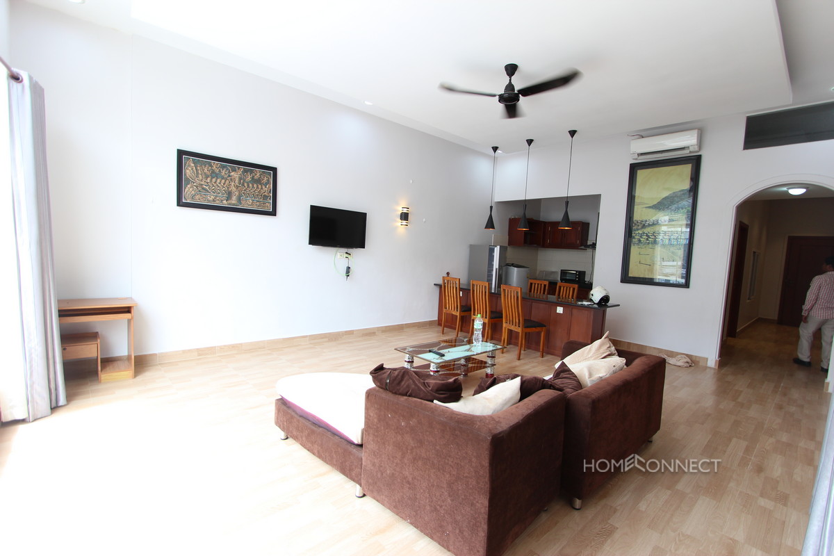 Western Style 1 Bedroom Apartment For Rent Near The National Museum | Phnom Penh Real Estate