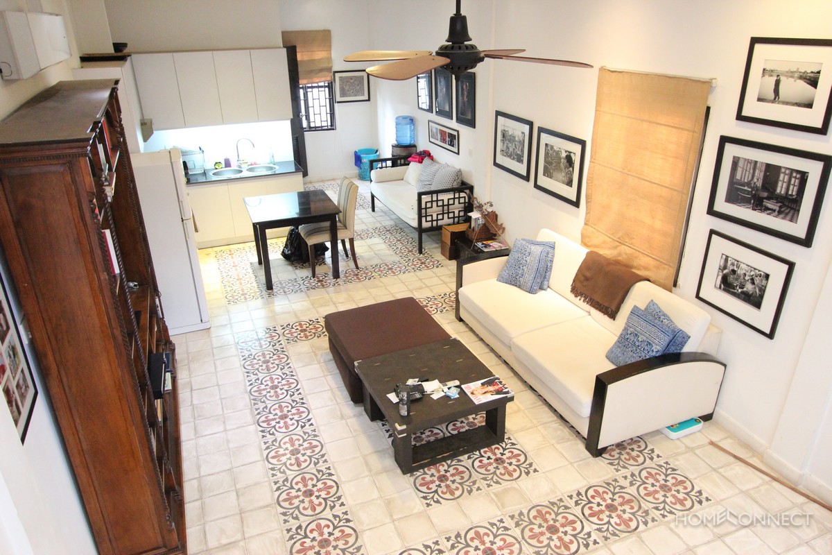 French Colonial 2 Bedroom 2 Bathroom Near the Royal Palace | Phnom Penh Real Estate