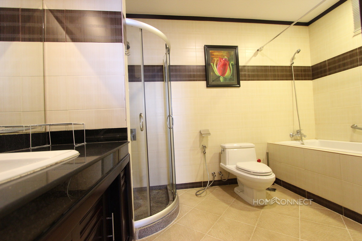 Huge Modern 2 Bedroom 2 Bathroom Apartment in BKK1 | Phnom Penh Real Estate
