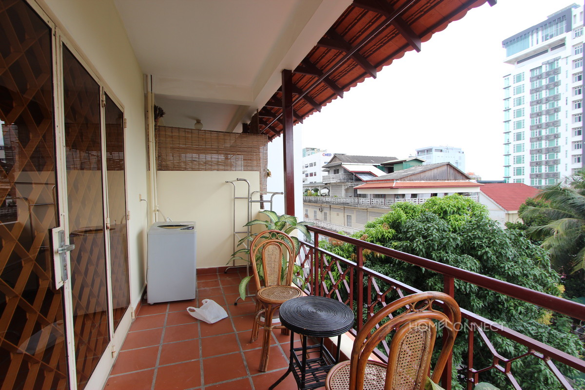 Comfortable 1 Bedroom 1 Bathroom Apartment for Rent in BKK1 | Phnom Penh Real Estate