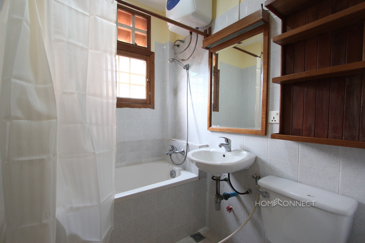 Comfortable 1 Bedroom 1 Bathroom Apartment for Rent in BKK1 | Phnom Penh Real Estate