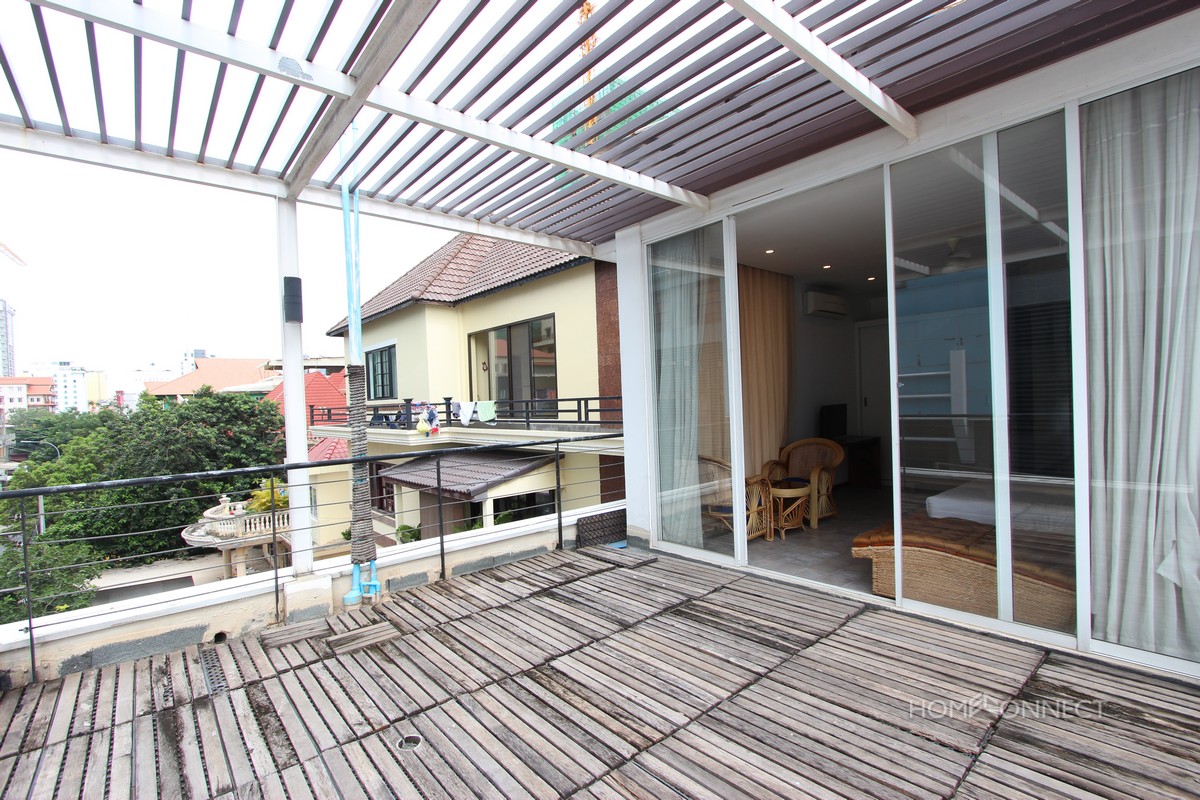 Contemporary Design 1 Bedroom Apartment For Rent in BKK1 | Phnom Penh Real Estate