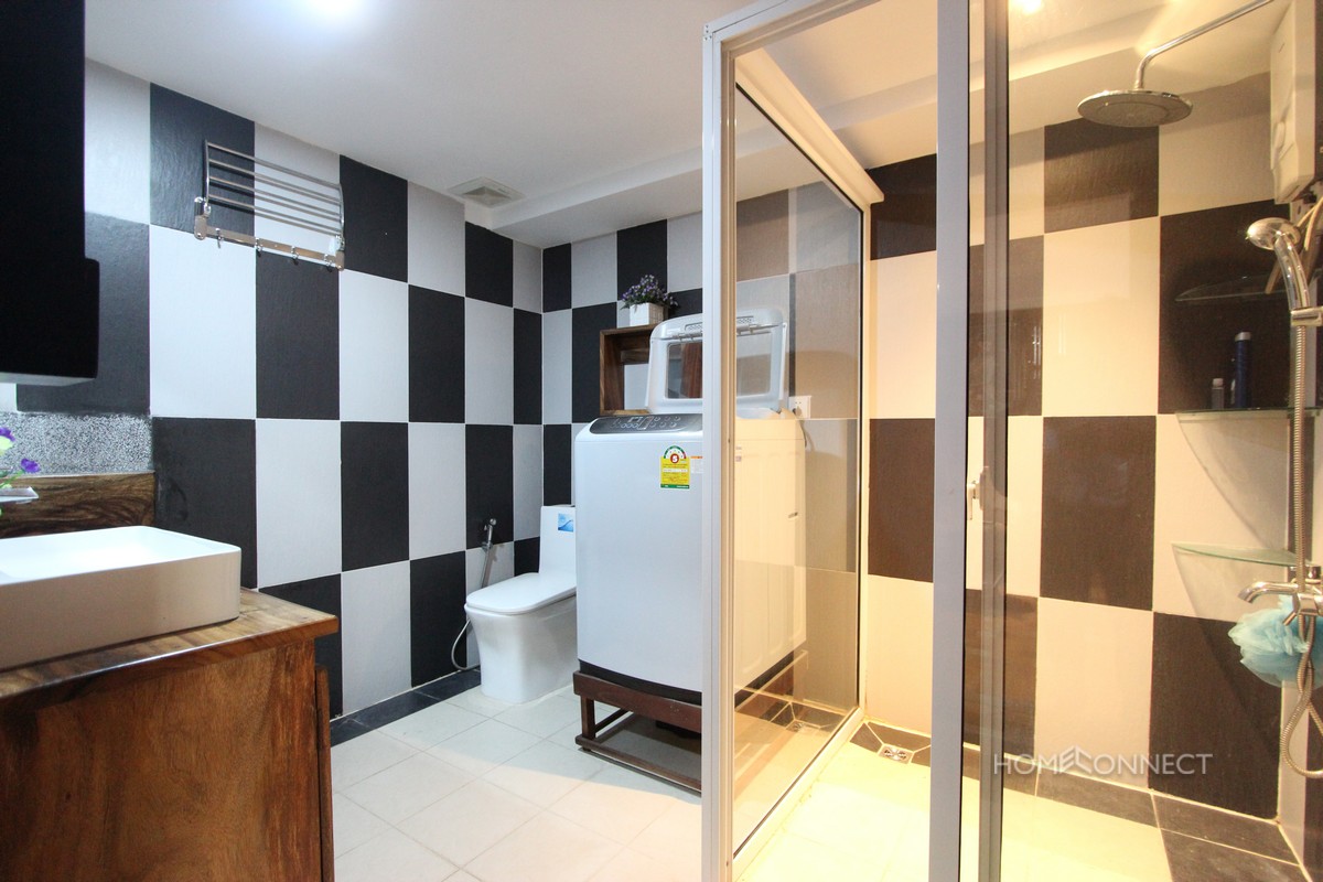 Modern 1 Bedroom 1 Bathroom Apartment for Rent in BKK1 | Phnom Penh Real Estate