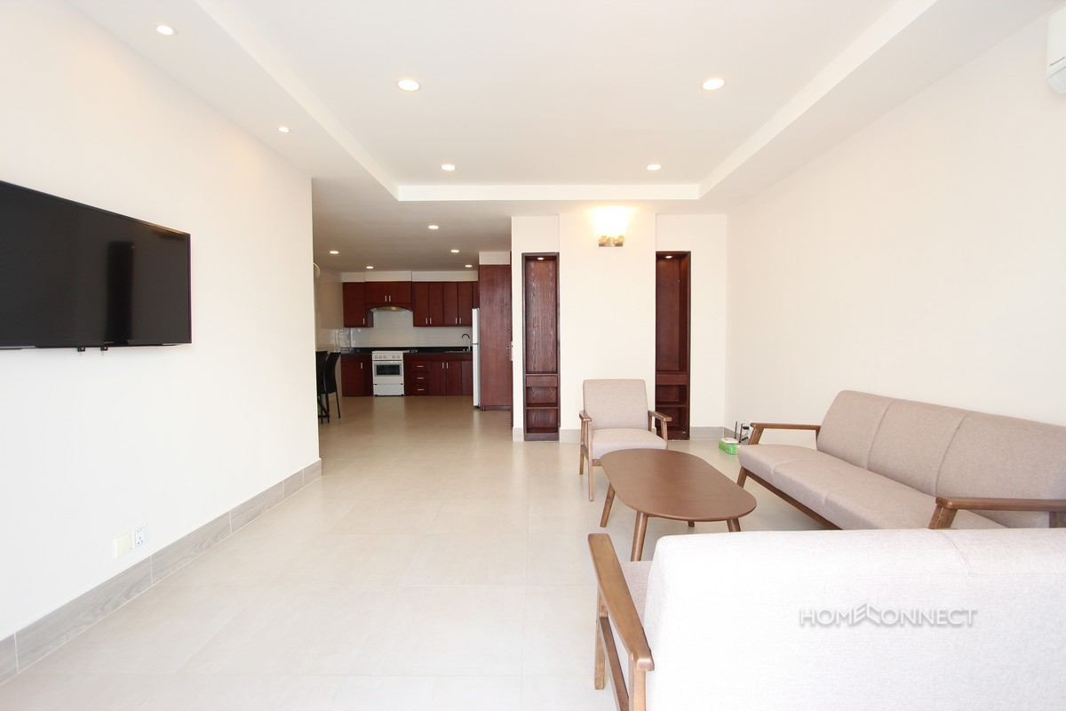 Spacious 2 Bedroom 2 Bathroom Apartment for Rent in BKK2 | Phnom Penh Real Estate