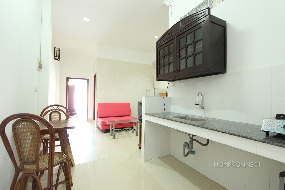 Budget 1 Bedroom 1 Bathroom Apartment For Rent Near Old Market | Phnom Penh Real Estate