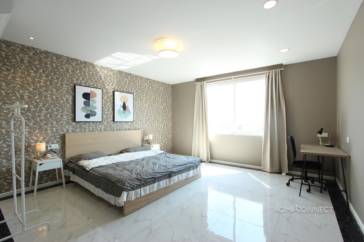Brand New Serviced 1 Bedroom 2 Bathroom Apartment for Rent in BKK1 | Phnom Penh Real Estate