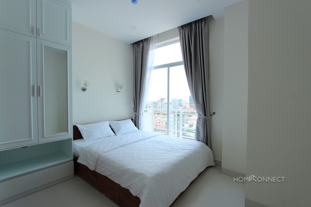 New Modern 1 Bedroom 1 Bathroom Apartment For Rent in Tonle Bassac | Phnom Penh Real Estate