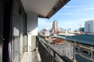 Large Terrace 1 Bedroom Apartment Near Russian Market | Phnom Penh Real Estate