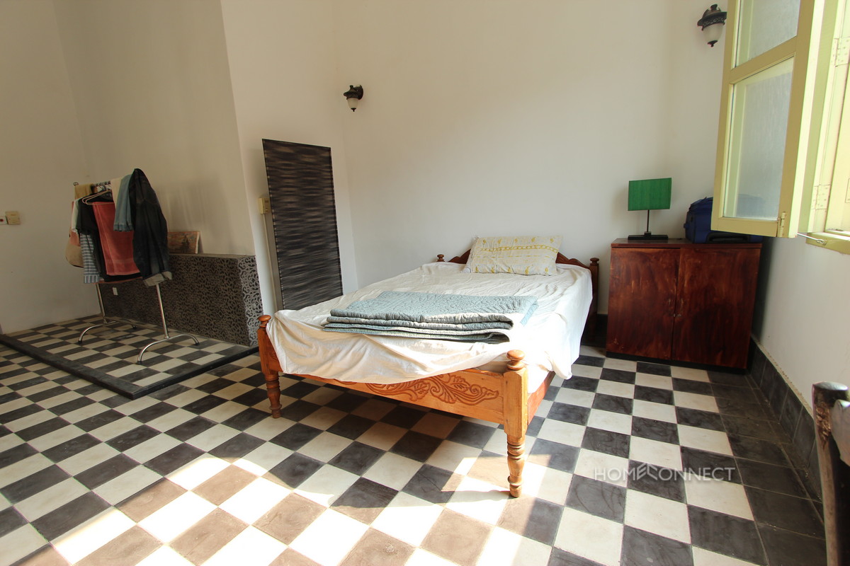 Historic French Colonial 1 Bedroom Apartment For Rent | Phnom Penh Real Estate