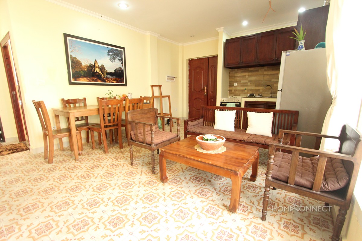 Colonial Style 3 Bedroom Apartment Near Russian Market | Phnom Penh Real Estate