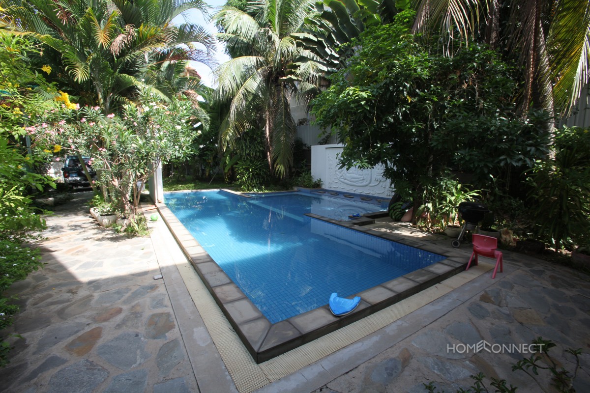 Swiss Designed 6 Bedroom Villa With Pool For Rent | Phnom Penh Real Estate