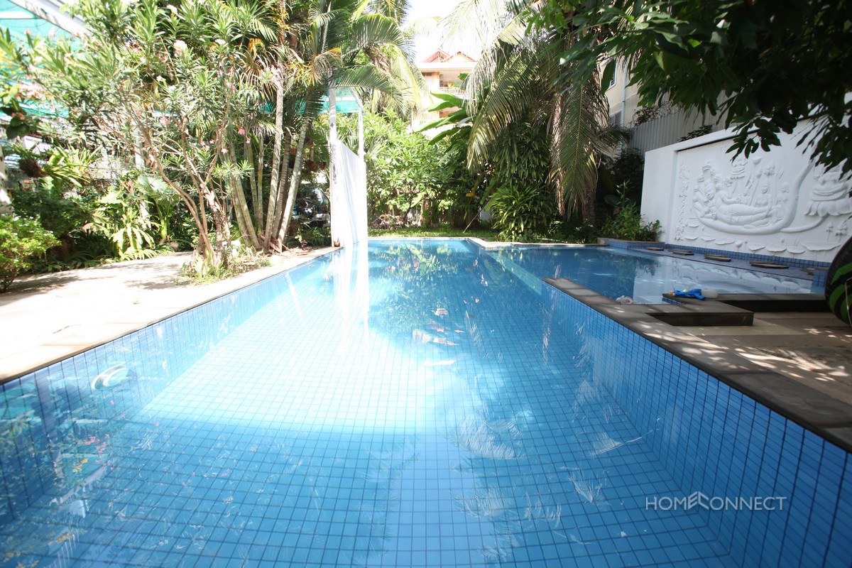 Swiss Designed 6 Bedroom Villa With Pool For Rent | Phnom Penh Real Estate